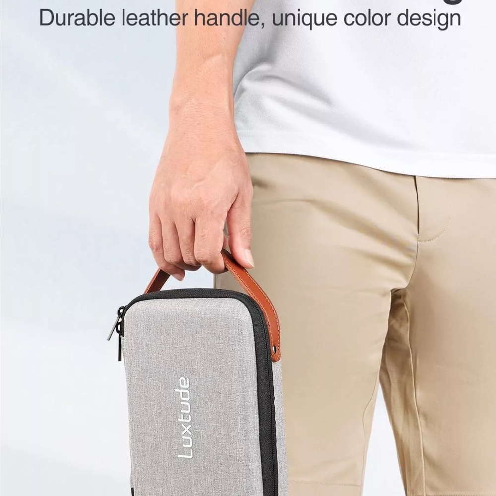 Luxtude Gray Hard Shell Case - Picture 3 of 9